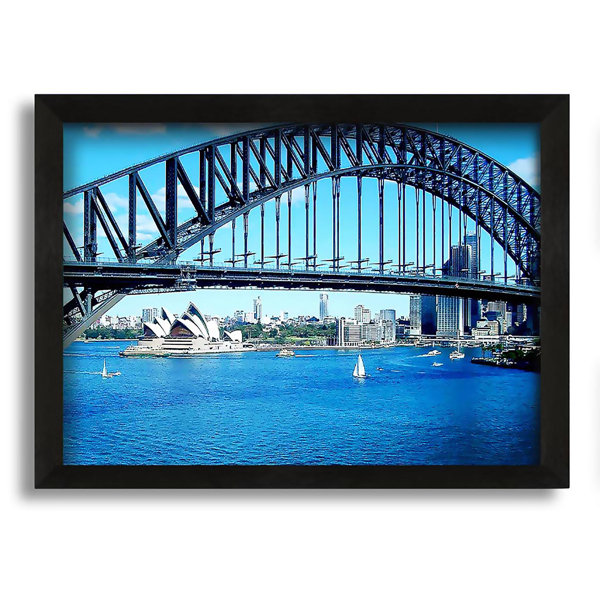 Longshore Tides Sydney Harbour Bridge Opera House View Colour Picture